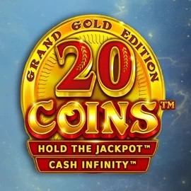 Official Slots logo: 20 Coins Grand Gold Edition by Wazdan at Duffspin Casino
