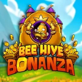 Bee Hive Bonanza slot logo by NetEnt at Duffspin Casino