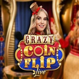 Crazy Coin Flip slot icon by Evolution, available at Duffspin Casino