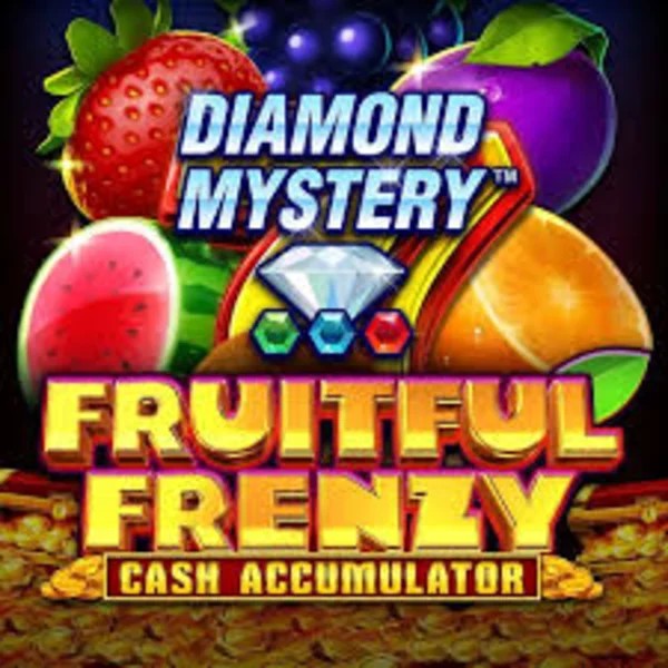 Diamond Mystery Fruitful Frenzy Cash Accumulator casino game by Greentube – featured logo at Duffspin Casino
