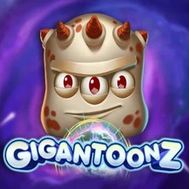 Slots logo of Gigantoonz from Play'n GO at Duffspin Casino