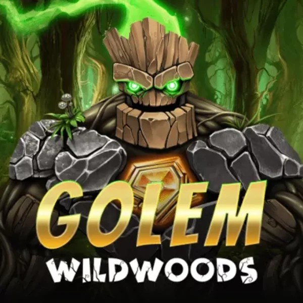 Golem Wildwoods by BF Games, showcased at dufffspin.co.uk – game logo