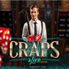 Live Casino logo of Live Craps from Evolution at Duffspin Casino