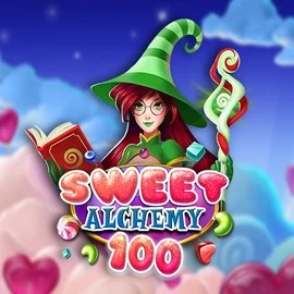 Sweet Alchemy 100 game by Play'n GO – logo hosted on Duffspin Casino
