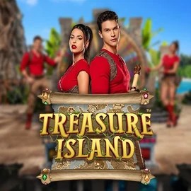 Treasure Island logo by Pragmatic Play at Duffspin Casino